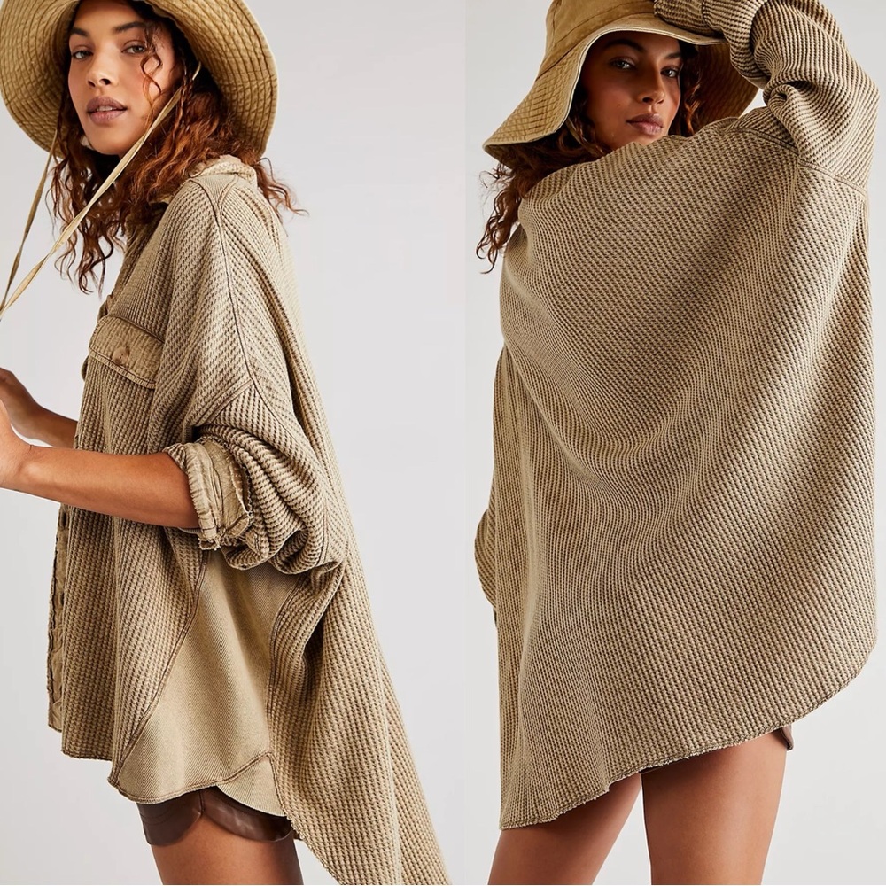 Free People FP One Tan Scout Jacket